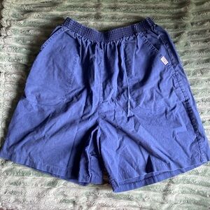 Blue Casual Shorts